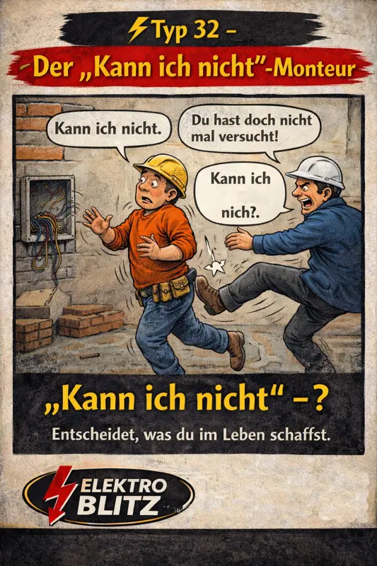 Kann ich nicht - Monteur