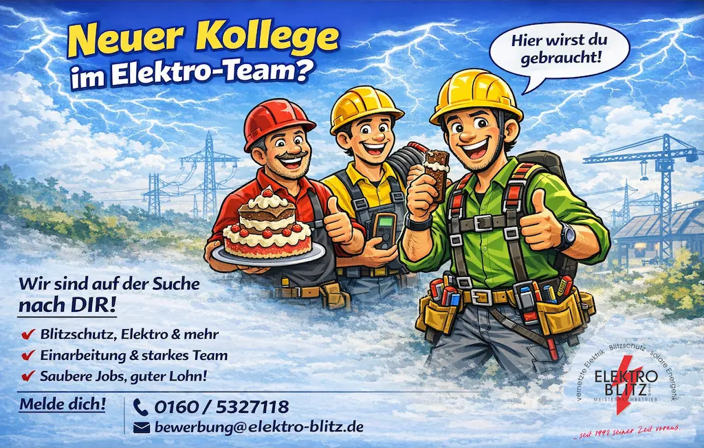 Wen wir bei Elektro-Blitz suchen