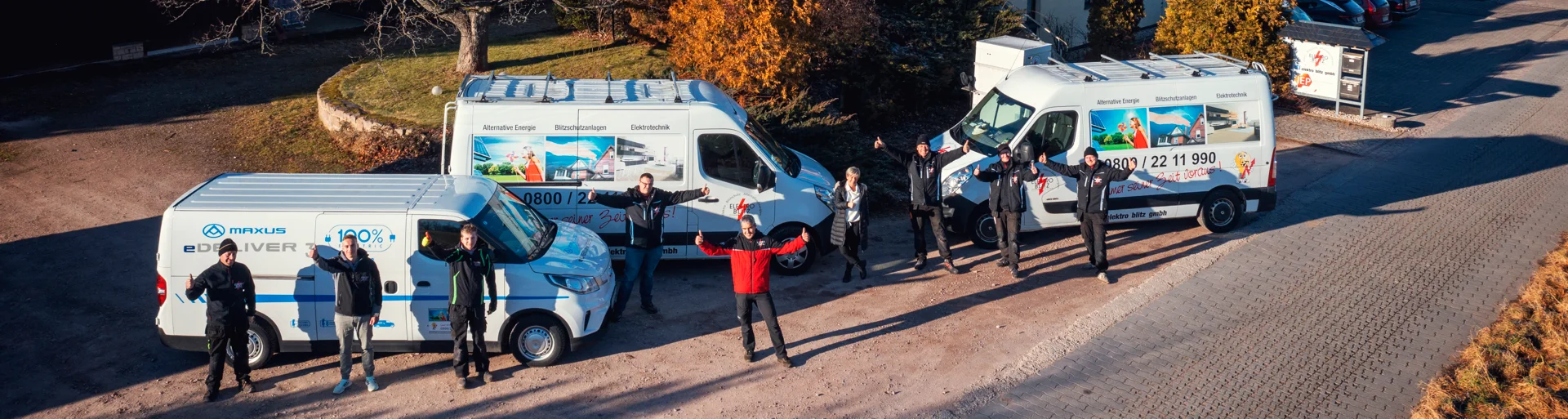 Das Team von Eletro-Blitz aus Kirchberg